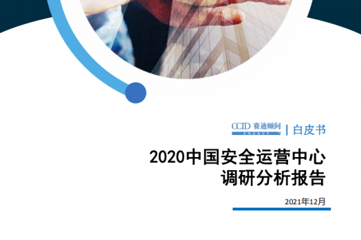 2020中国安全运营中心调研分析报告