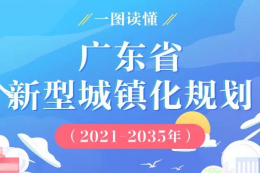 一图读懂广东省新型城镇化规划（2021—2035年）